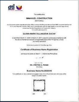 DTI Registration